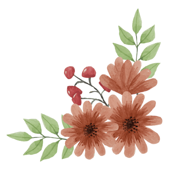 Flower bouquet, floral Clip art Element Transparent Background png