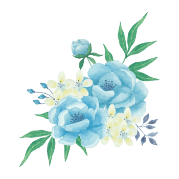 Flower bouquet, floral Clip art Element Transparent Background png