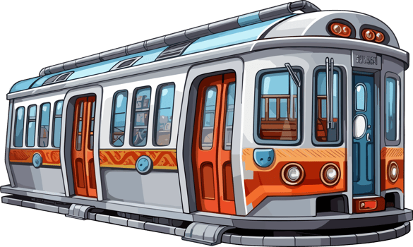 Subway transparent background png