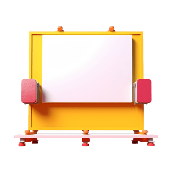 billboard isolated on background with png