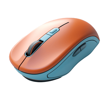 wireless mouse isolated on background with png