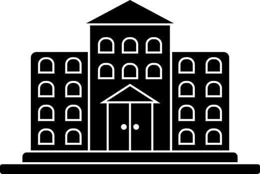 Building icon or symbol. vector