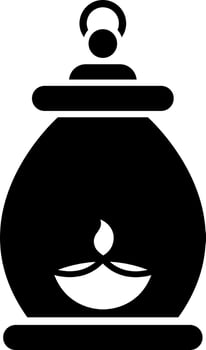 Vector illustration of lantern icon.