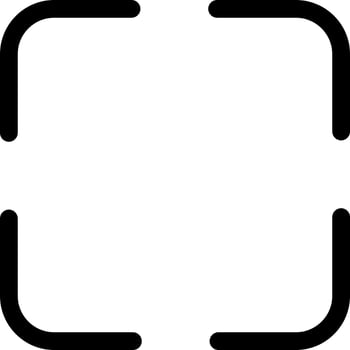 Black and White crop in flat style. vector