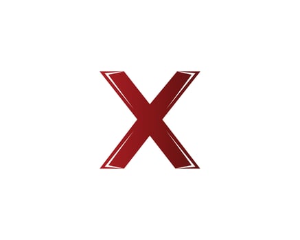 Letter X Logo Design Concept. Abstract X Logo Modern Vector Template Illustration.