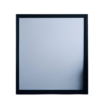 Isolated White Canvas with a Minimalist White Border, White frame canvas mockup , Empty Frames, Blank frames for home interior decor mockup png