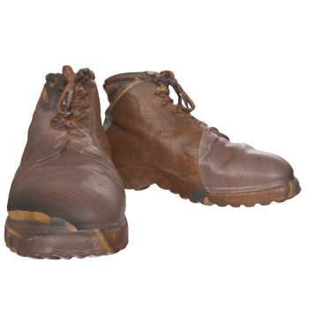 3D Rendering Of Footwear Boot png