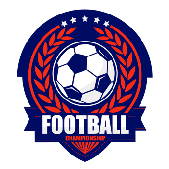 Modern football logol.It's for champion concept png