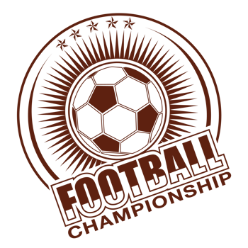 Illustration of football label png