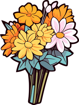 Beautiful Spring Flowers Arrangement png
