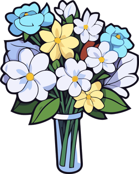 Exquisite Bouquet of Spring Flowers png