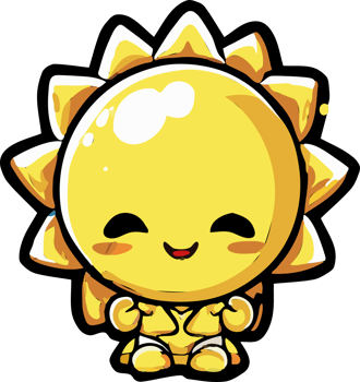 Sunny png graphic clipart design