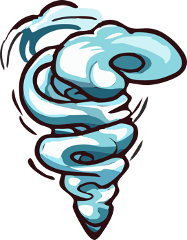 Tornado png graphic clipart design