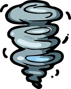 Tornado png graphic clipart design