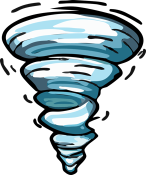 Tornado png graphic clipart design