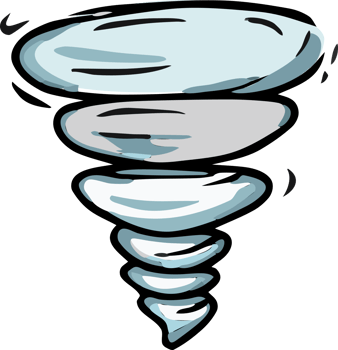 Tornado png graphic clipart design