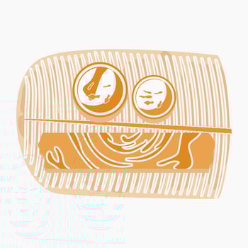 Editable Top View Flat Monochrome Style Indian Masala Dosa With Chutney and Sambar on Banana Leaf Vector Illustration for Artwork of Cuisine Related Design With South Asian Culture and Tradition