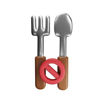 3d icon fasting day muslim object illustration concept icon render png