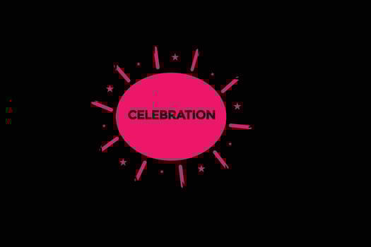 celebration vectors, sign, level bubble speech celebration vector