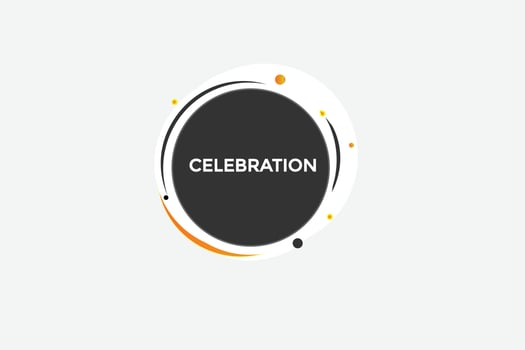 celebration vectors, sign, level bubble speech celebration vector
