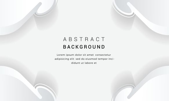 White elegant texture background design. White wallpaper design template. White simple background texture vector