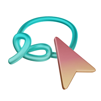 3d icon lasso tool digital illustration concept icon render png