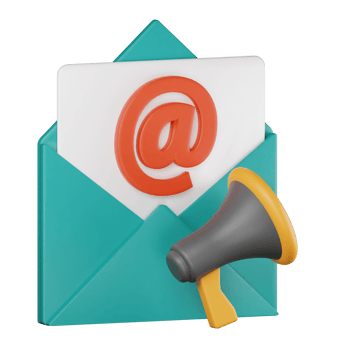 3d icon new gmail seo illustration concept icon render png