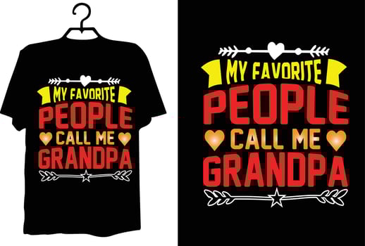 Father's day t shirt design vector