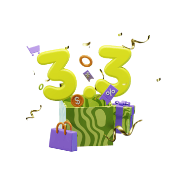 3d icon date 3 calendar illustration concept icon render png