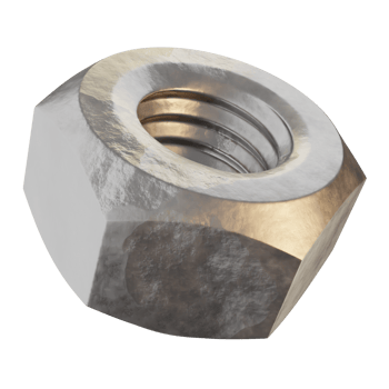 3d icon nut hq realistic metal texture engineer mechanical illustration concept icon render png