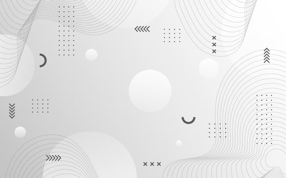 Modern background, geometric style, gray and white gradation, line pattern, abstract vector