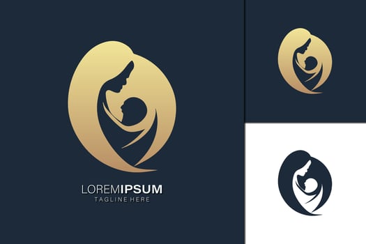 Golden Logo Set Design vector