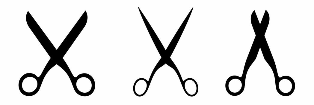 Scissors icon vector illustration. Stock vector illustrationicon.