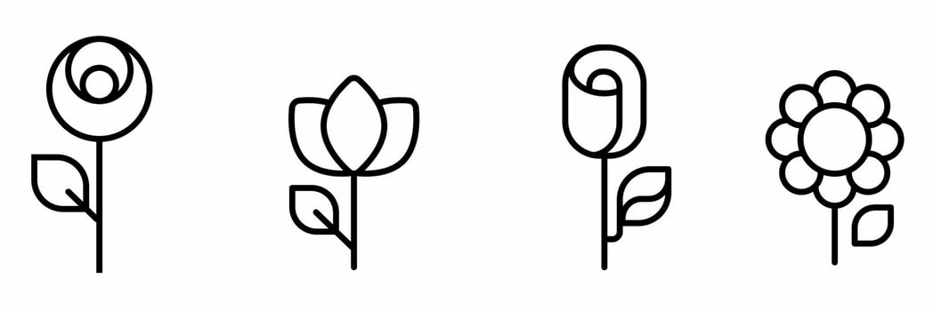 Flower plant icon vector illustration. Stock vector illustrationicon.