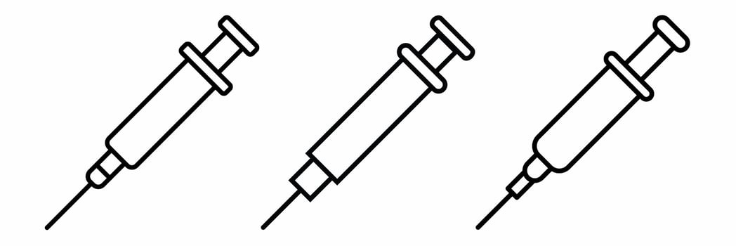 Syringe icon vector illustration. Stock vector illustrationicon.