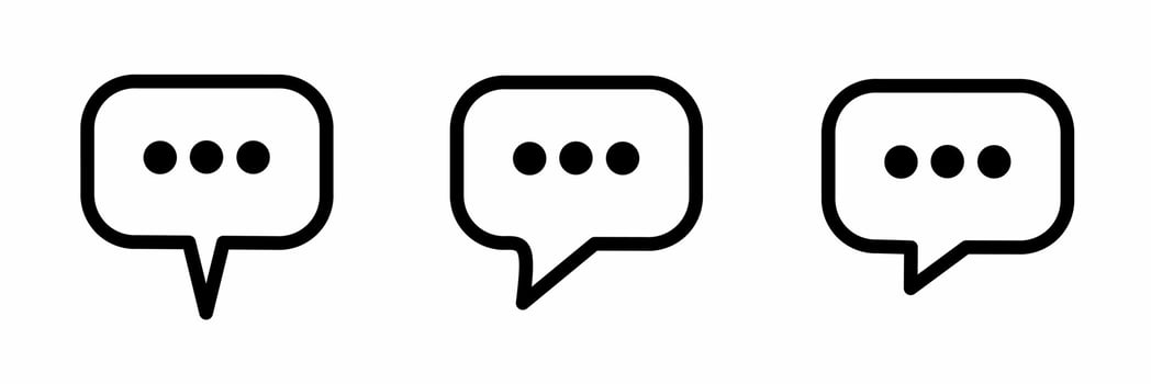 Bubble icon vector illustration. Stock vector illustrationicon.