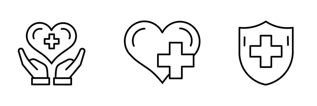 Icon design. Medical icon illustration collection. Stock vector. vector