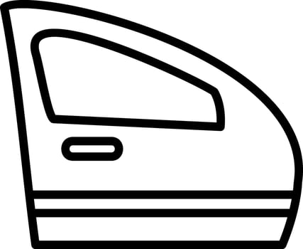Car door Vector Icon Design