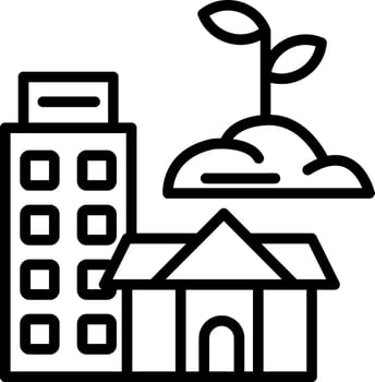 Egmont palace Vector Icon Design