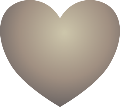 Y2k gradient heart png