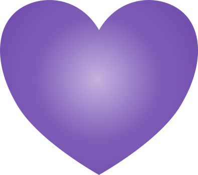Y2k gradient heart png