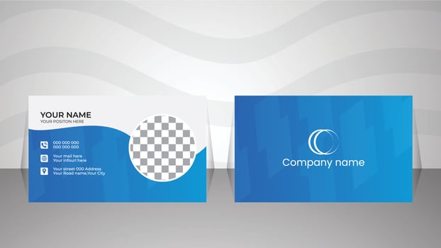 Business crad designe.free vector