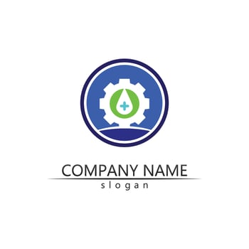 Gear Logo Template vector icon