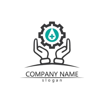 Gear Logo Template vector icon