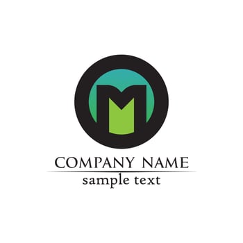 Letter M vector icons such logos