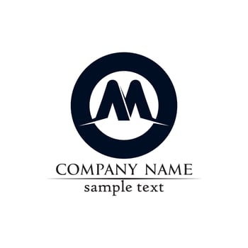 Letter M vector icons such logos