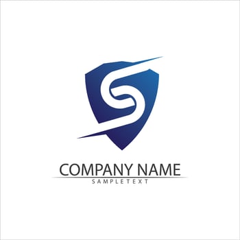 Business corporate S letter logo vector