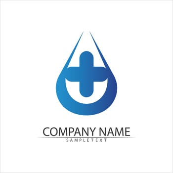 Water wave icon vector