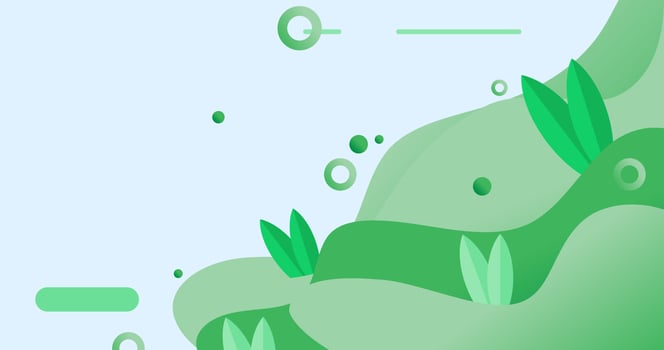 modern green Abstract liquid background with nature theme vector