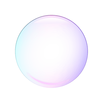 Simple transparent bubble png